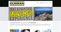 Desktop Screenshot of currancontractors.com