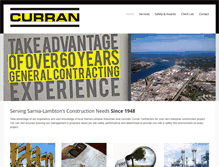 Tablet Screenshot of currancontractors.com